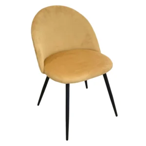 mobiliario-contract-silla confut amarillo terciopelo